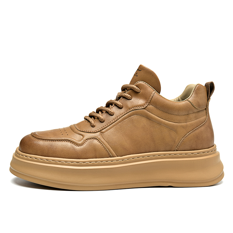 

Кроссовки для скейтбординга средней высоты для мужчин SEPTWOLVES, Yellow (Standard Leather Shoe Size)