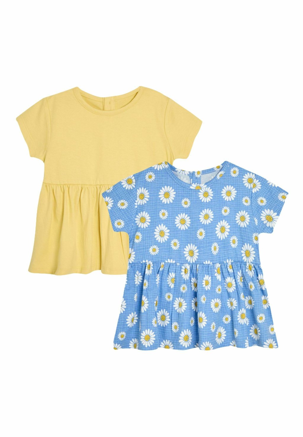 

Футболка с принтом REGULAR FIT-DROP SHOULDER 2 PACK JoJo Maman Bébé, синий