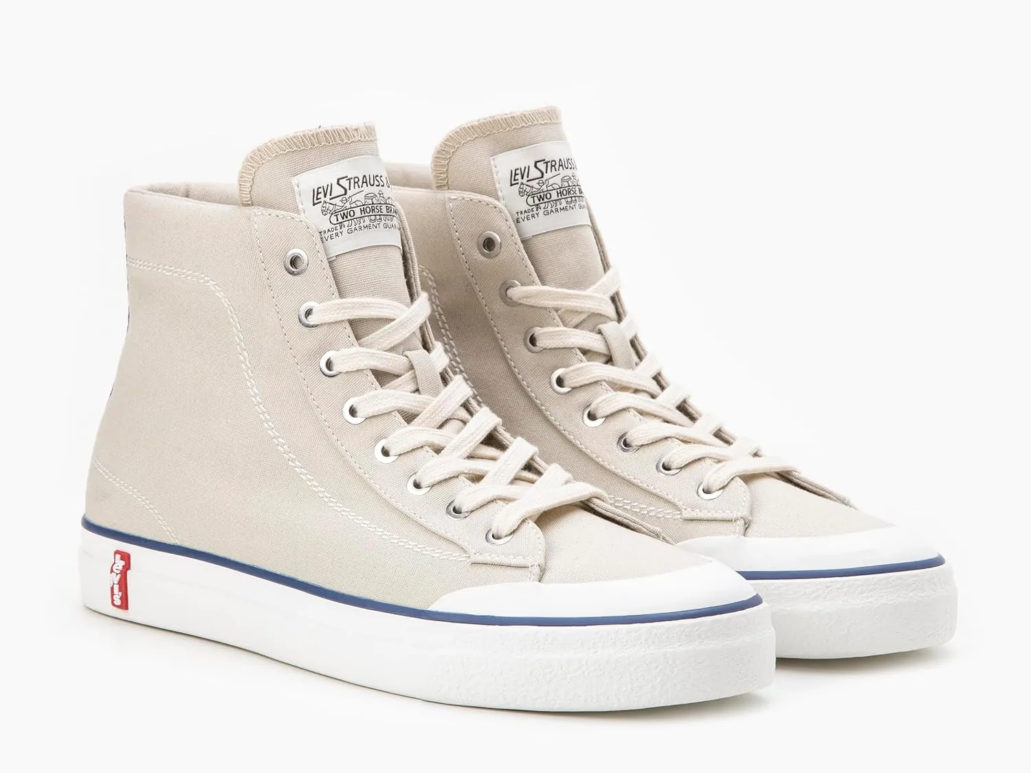 Кроссовки Levi's Herren LS2 Mid Street, белый — фото 2