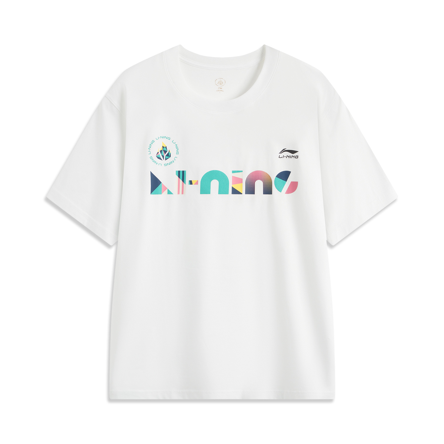 

LINING Футболка Sports Trend Series Unisex Standard White, Белый, LINING Футболка Sports Trend Series Unisex Standard White