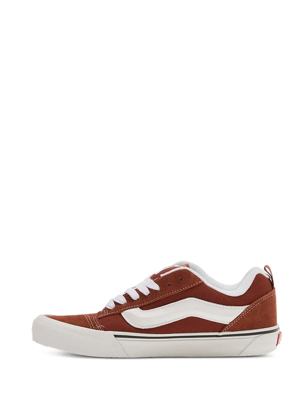 Кроссовки Knu skool в полоску Vans, коричневый