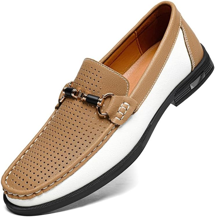 

Кожаные лоферы Vauxhaller Ravelloni, хаки