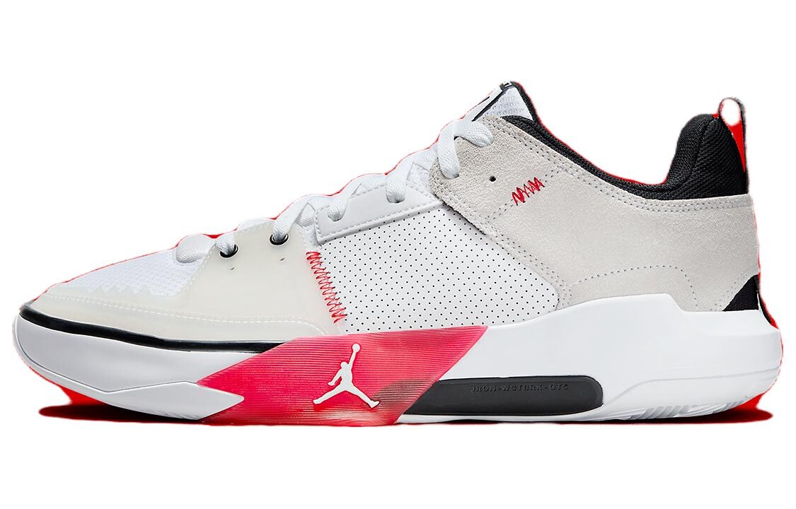 

Кроссовки Jordan One Take 5 White University Red, белый