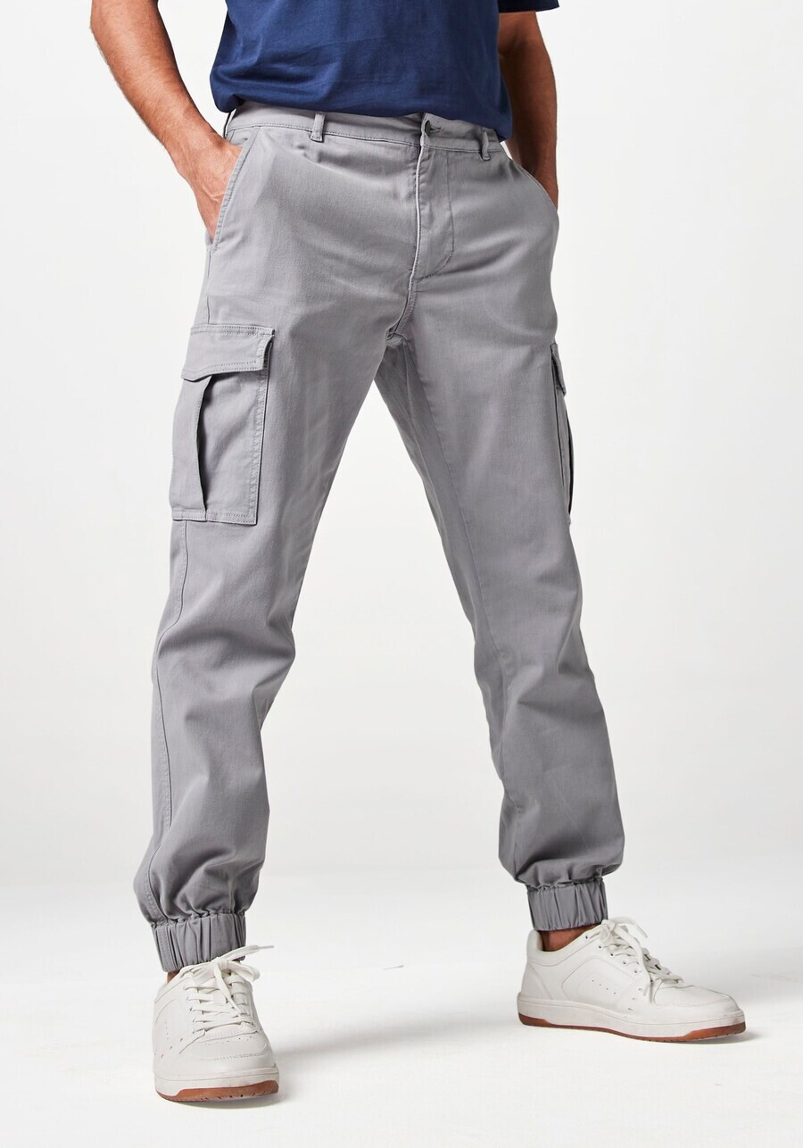 

Брюки карго Authentic Le Jogger, светло-серый