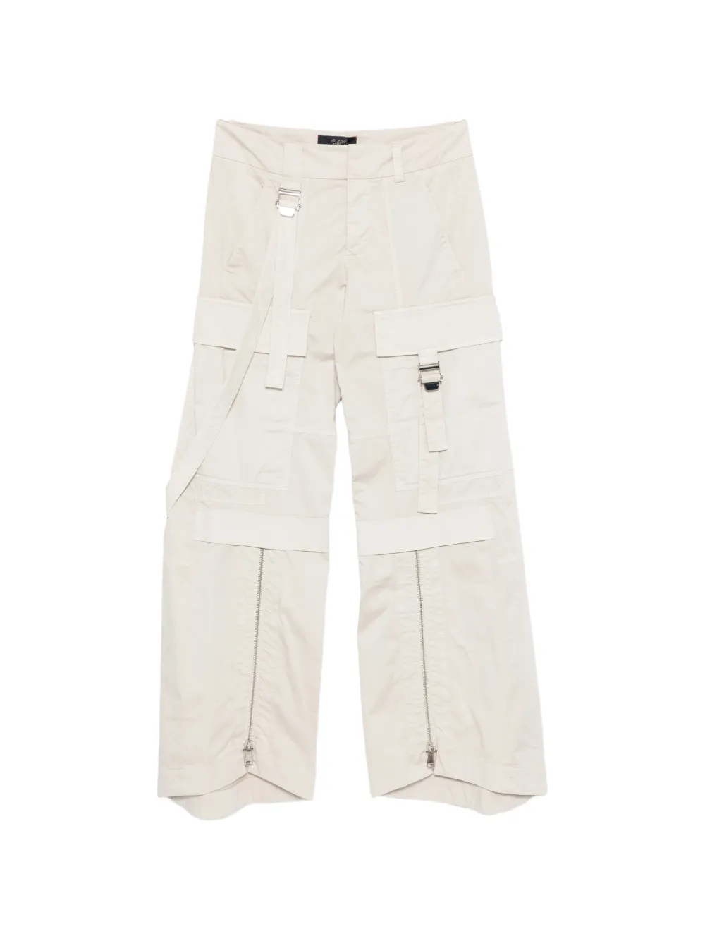 

Брюки на молнии с ремнями Seafarer, бежевый