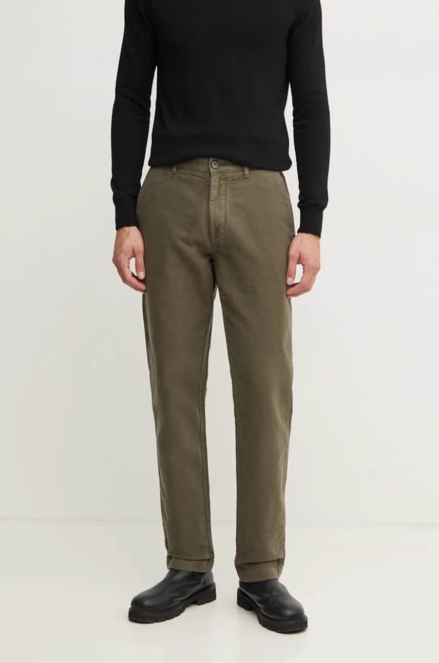 

Хлопковые брюки Barbour, зеленый