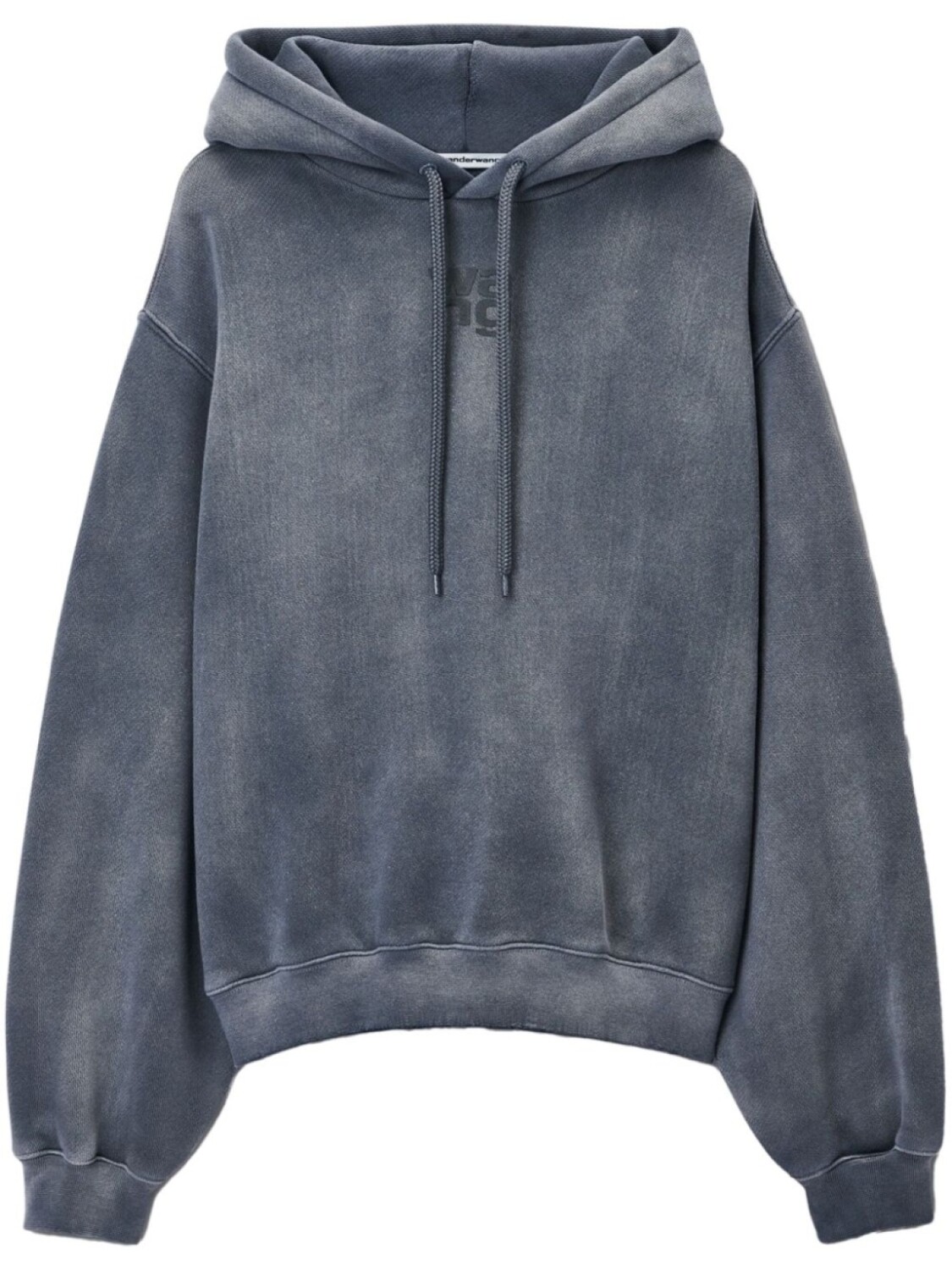 

Основная толстовка с капюшоном Alexander Wang, серый