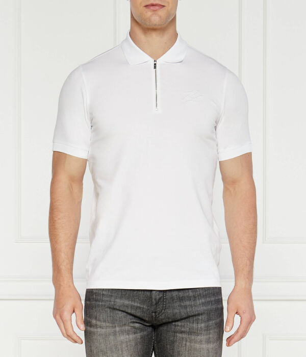 

Рубашка поло Slim fit Karl Lagerfeld, белый