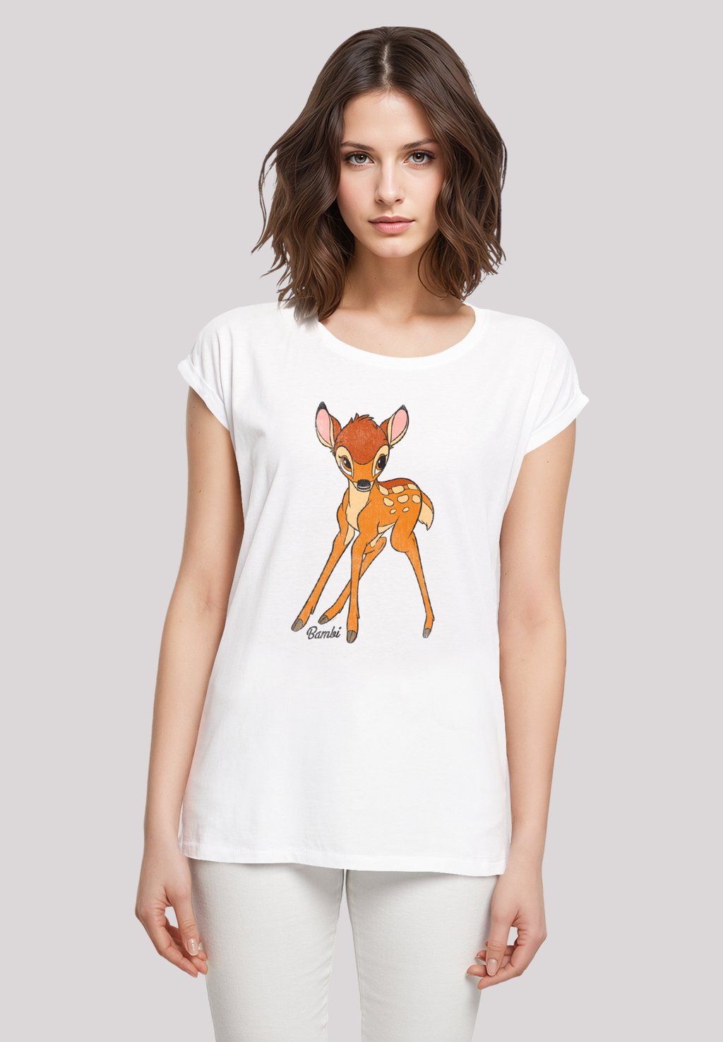 

Футболка с принтом DISNEY BAMBI F4NT4STIC, белый