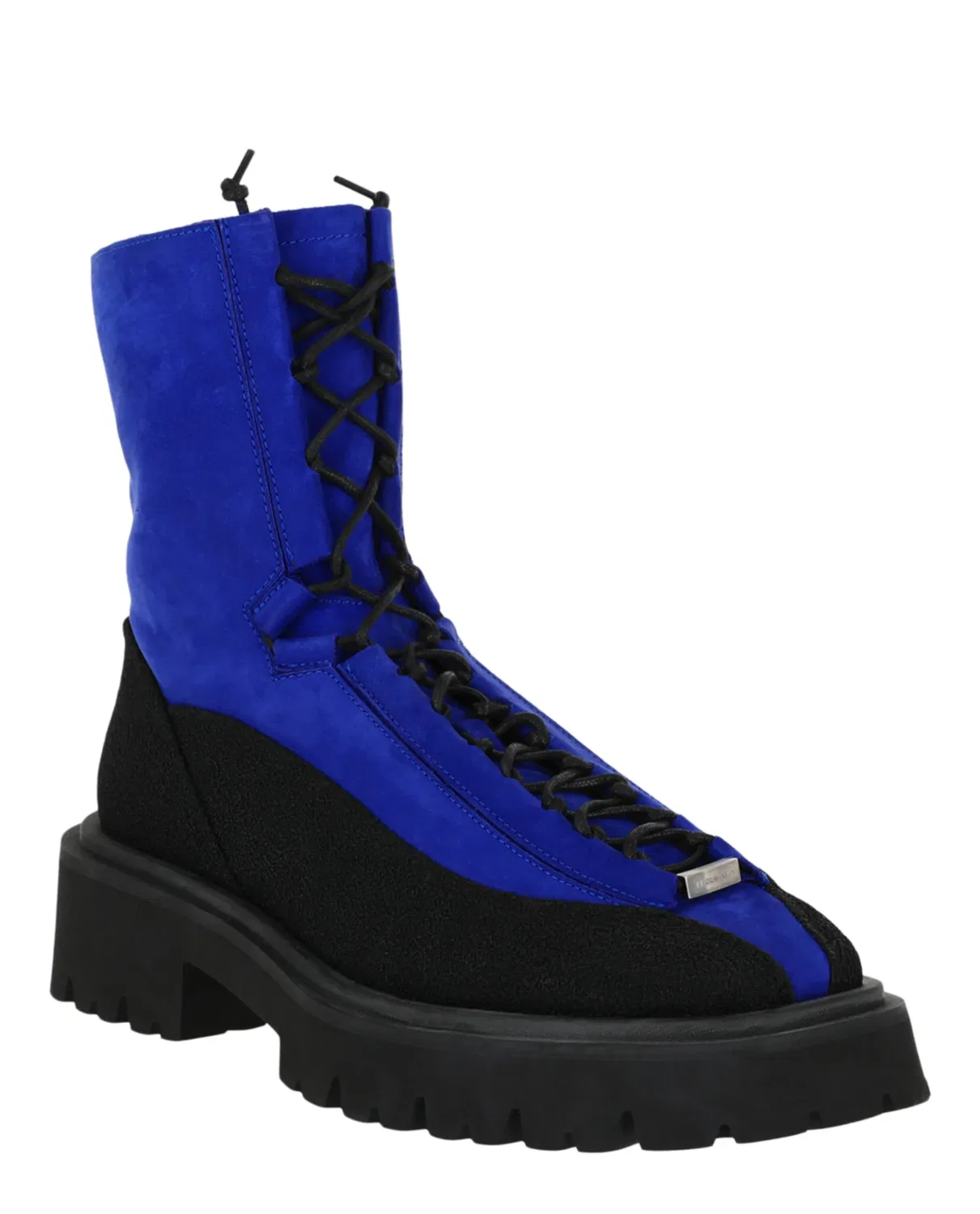 Боевые ботинки Atlante - очень широкая ширина Salvatore Ferragamo, Bluette — фото 2