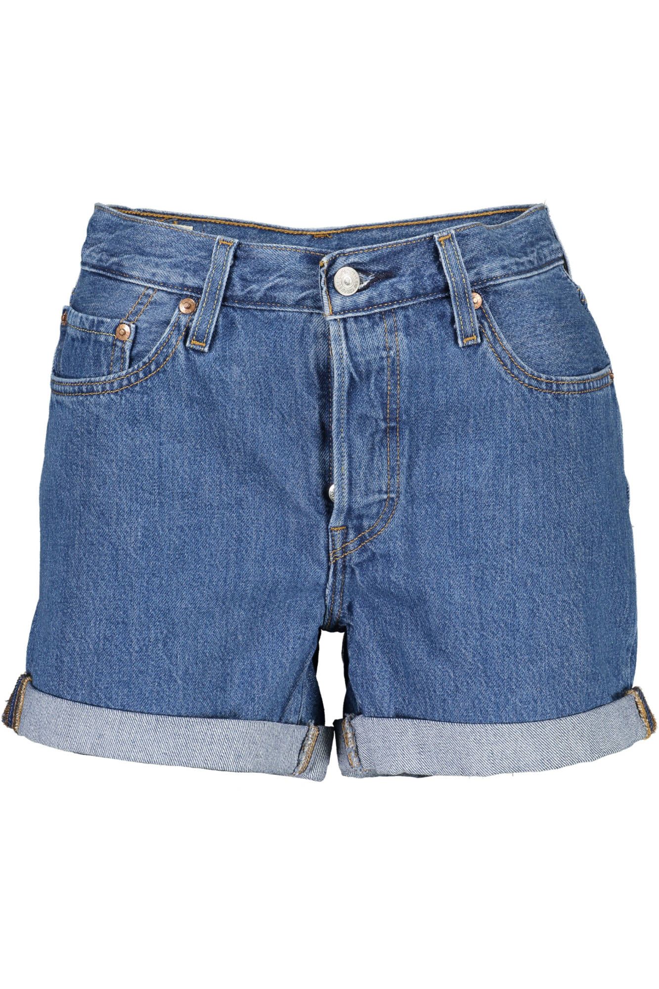 

Синие хлопковые женские джинсы Levi´s