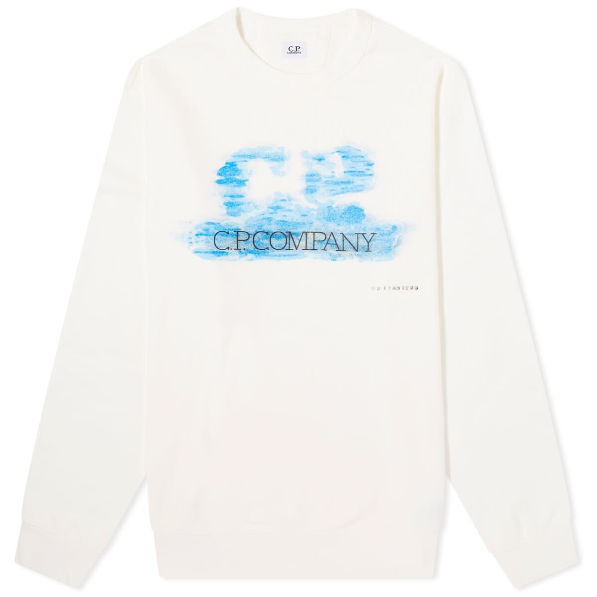 

Толстовка C.P. Company Artisinal Logo Sweat, цвет Gauze White