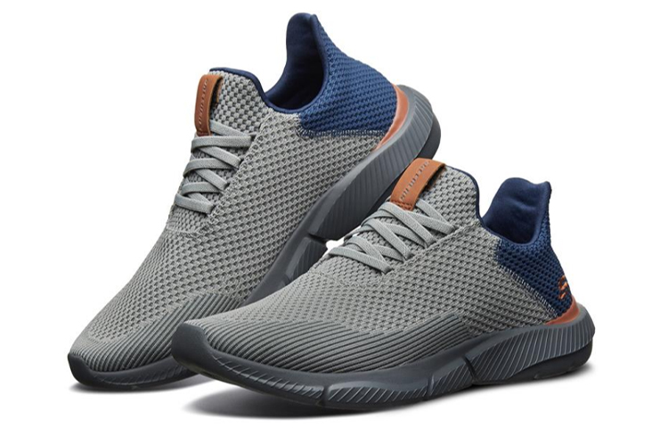 Кроссовки Skechers Ингрэм, серо-голубые — фото 4