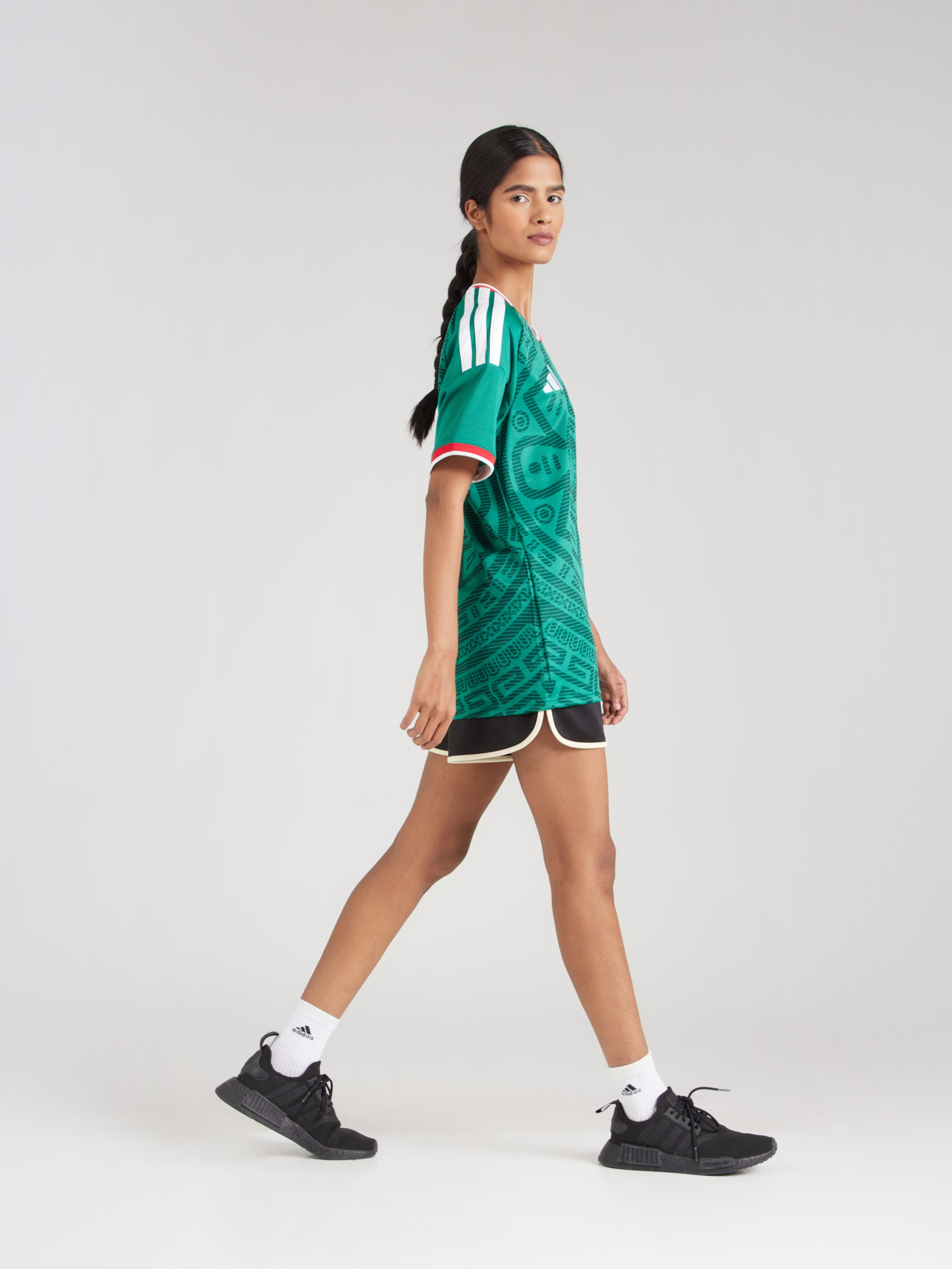 Adidas Performance Джерси 'Mexiko 26' в зеленом, темно-зеленом цвете — фото 4