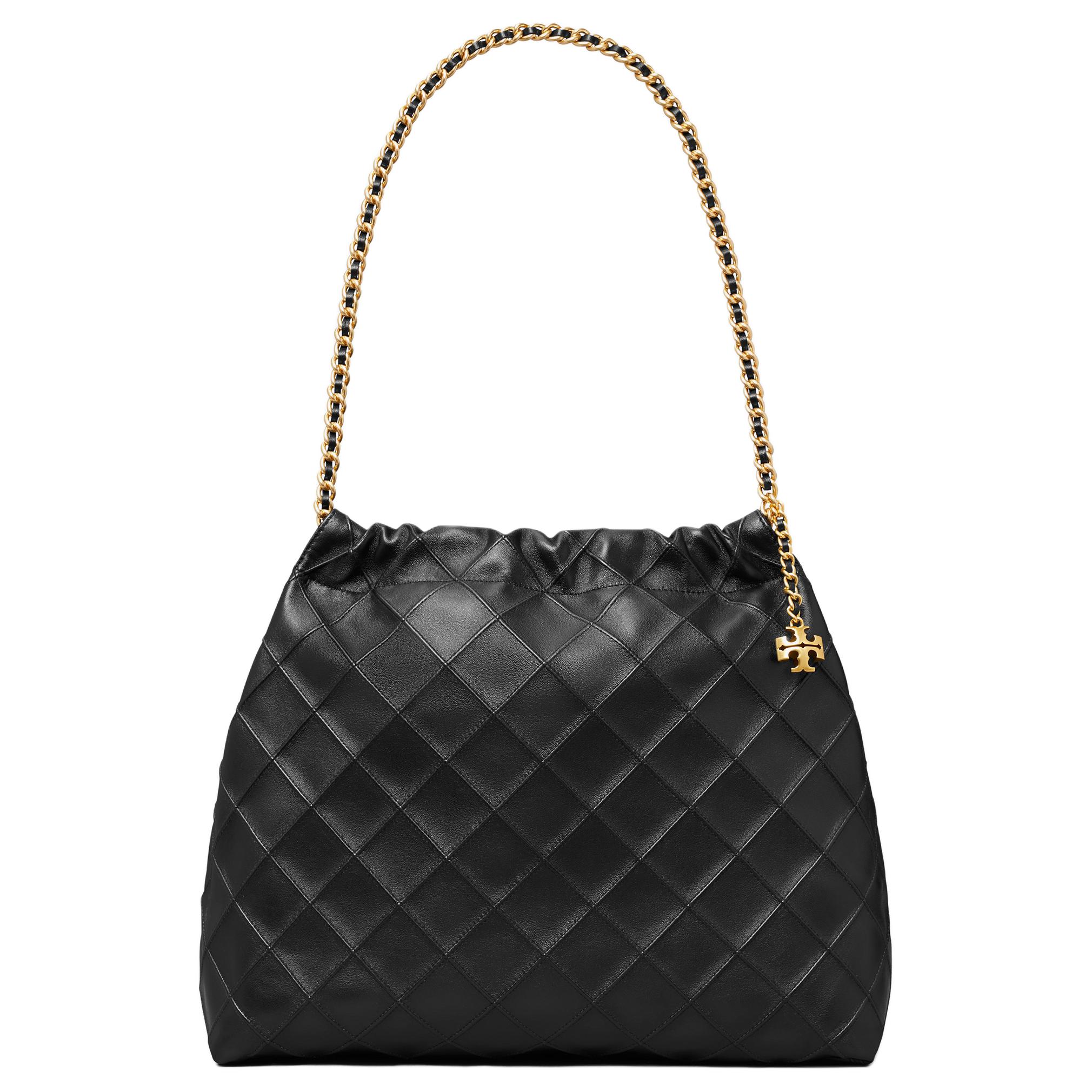 

TORY BURCH Сумка Флеминг Хобо черная