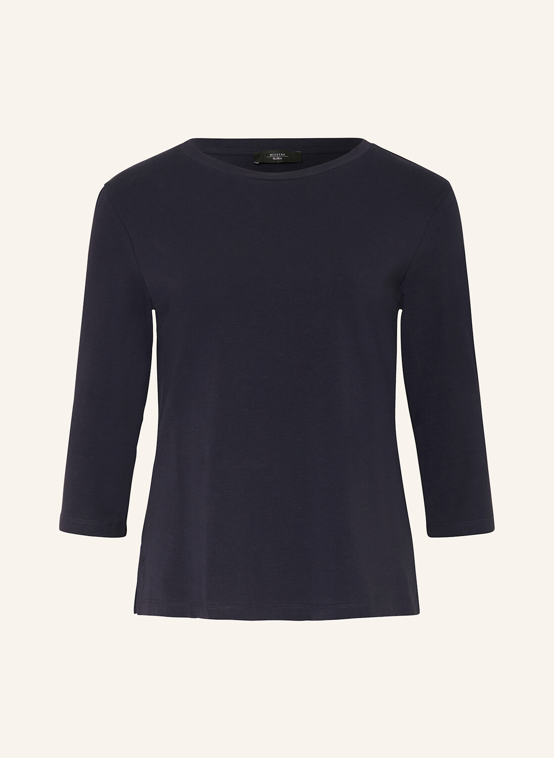 

Рубашка мультиа с рукавами 3/4 Weekend Max Mara, синий