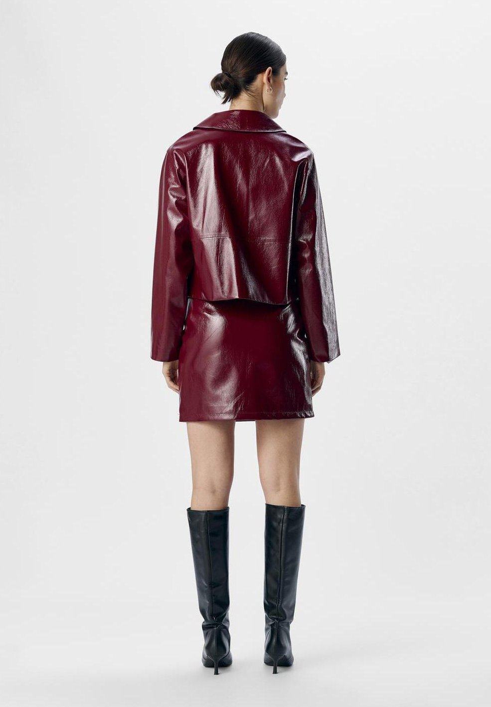 

Мини-юбка OBJTEXAS LISA SKIRT Object, бордовый