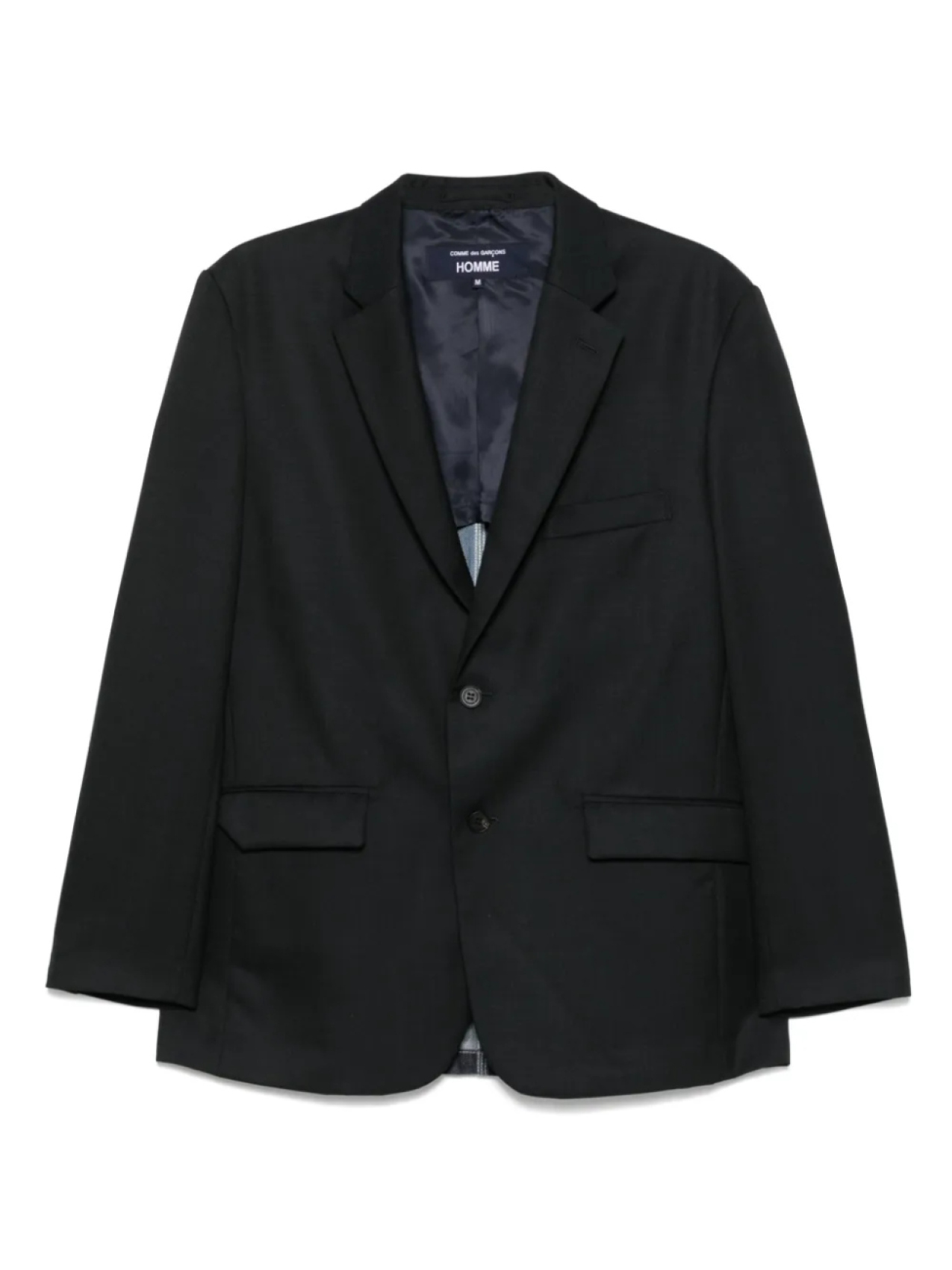 

Блейзер с джинсовыми вставками Comme des Garçons Homme, черный
