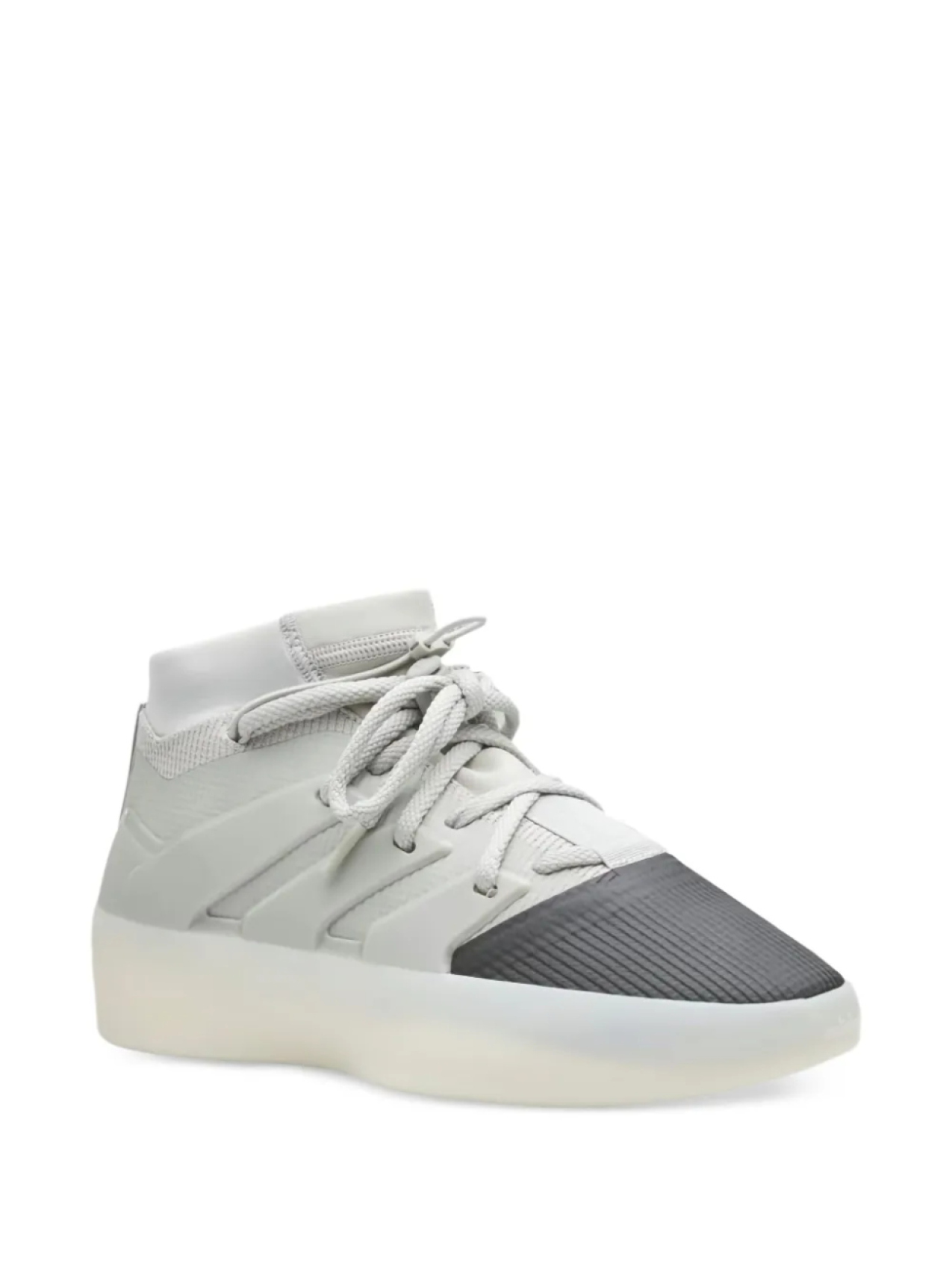 Кроссовки баскетбольные Adidas x Fear of God Athletics "Sesame Carbon", серый — фото 2