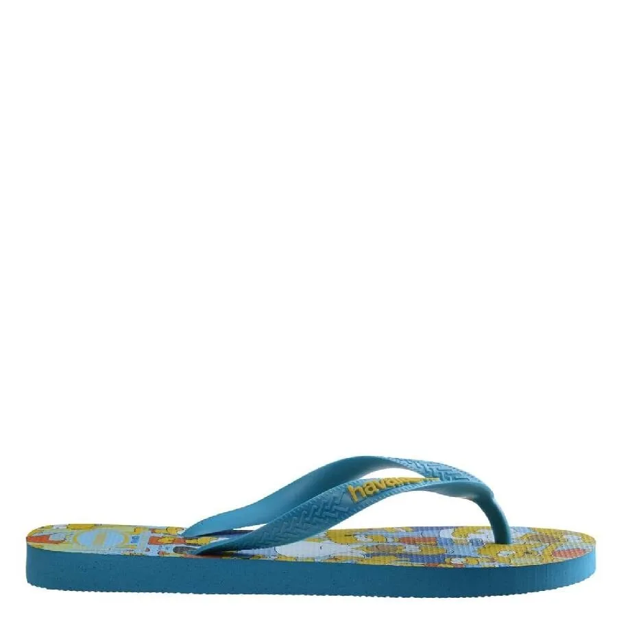 Резиновые шлепанцы Havaianas с графическим принтом Симпсонов, размер бренда 45/46 (US размер M 13)