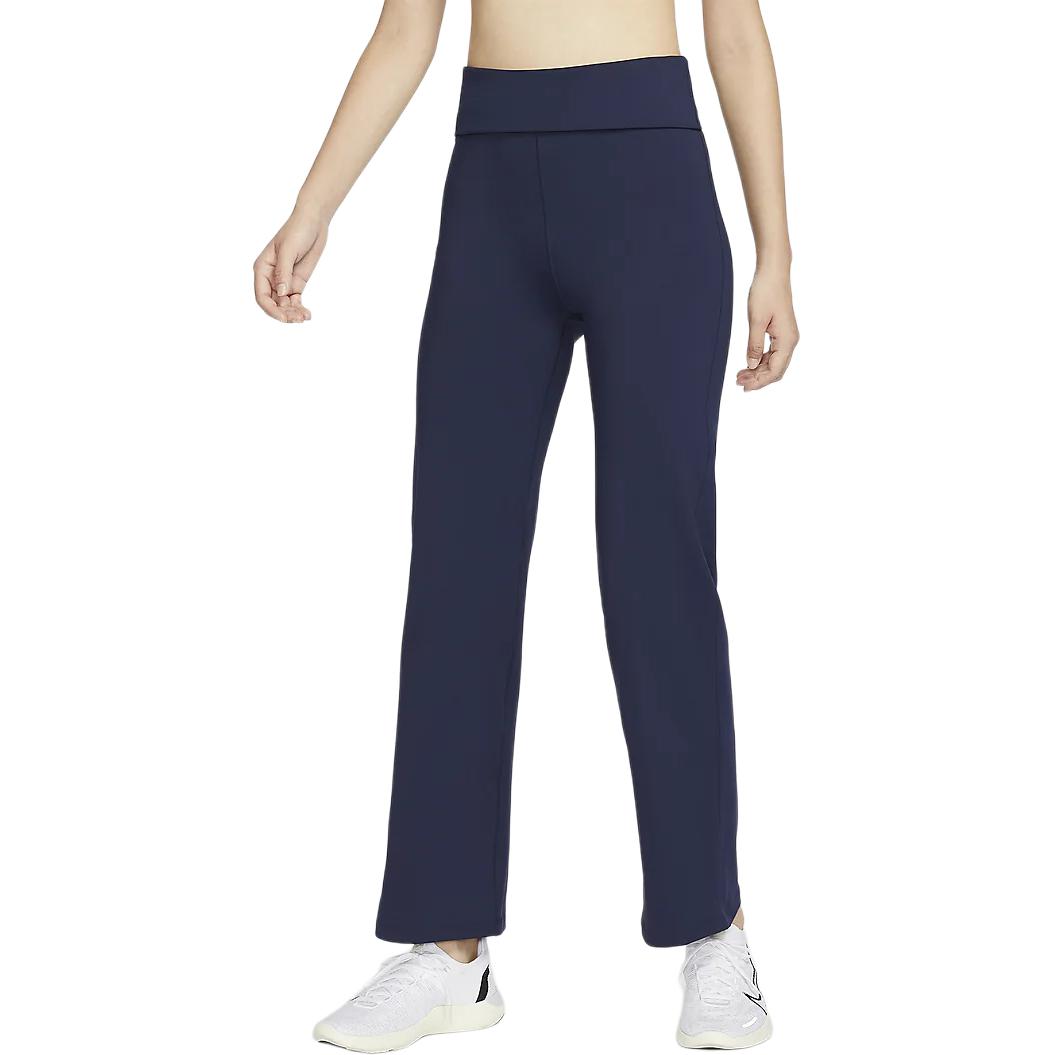 Женские спортивные брюки Dri Fit One цвета обсидиан Nike, obsidian color — фото 3