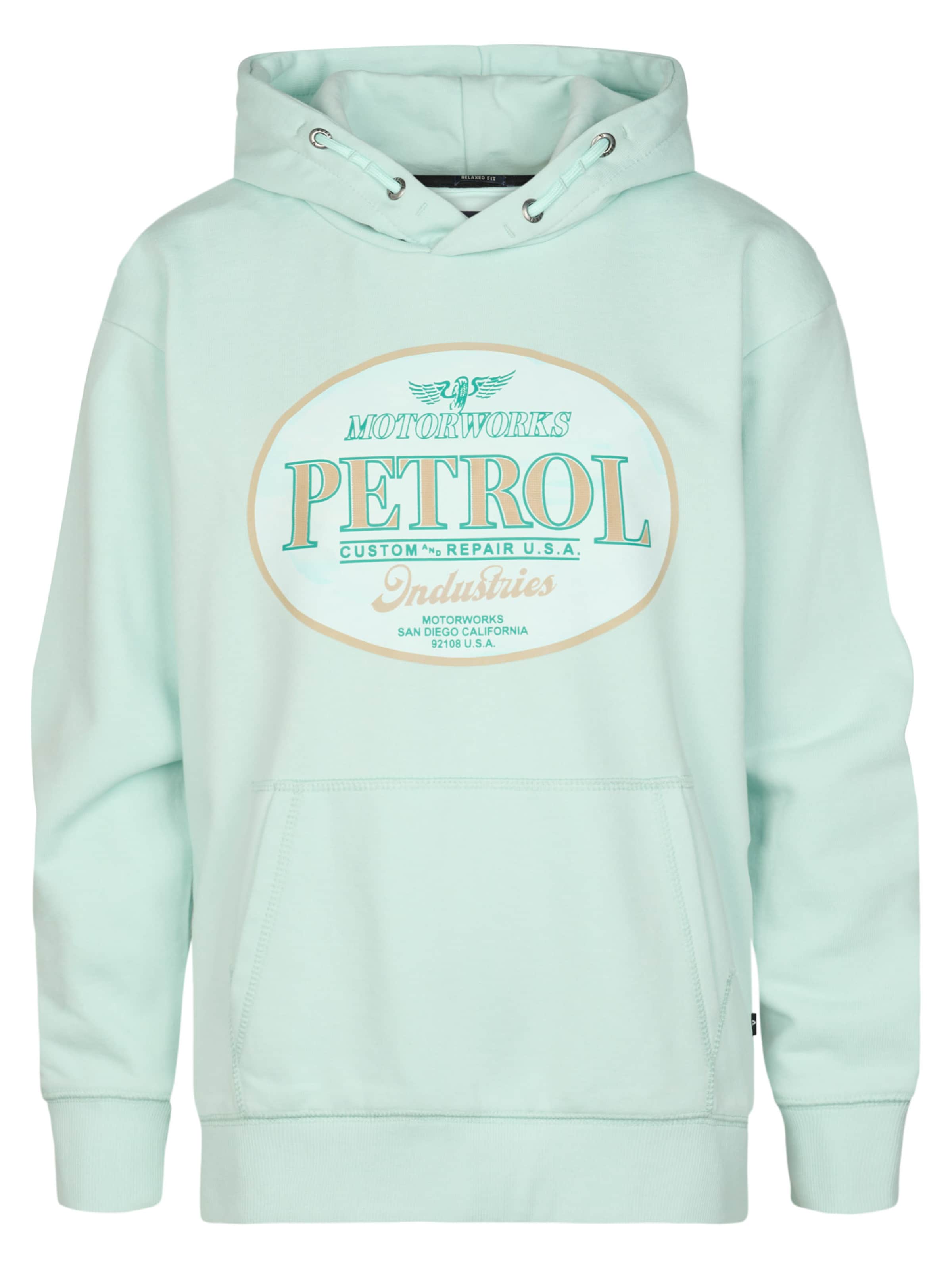 

Petrol Industries Толстовка 'Obregón' в цвете Emerald, Mint