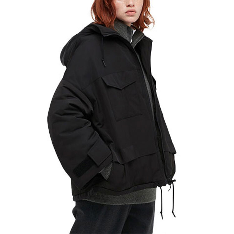 Гибридная пуховая парка Uniqlo (White Mountaineering), 09 черный — фото 4