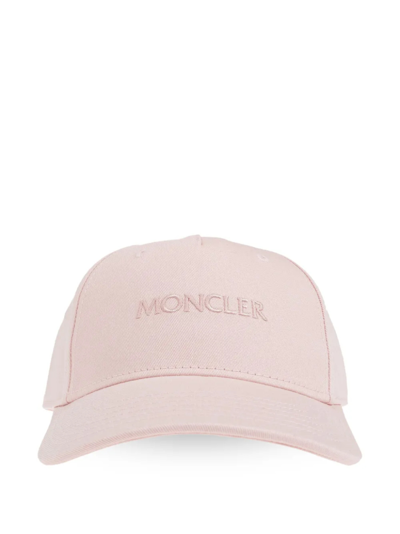 

Кепка с вышитым логотипом Moncler, розовый