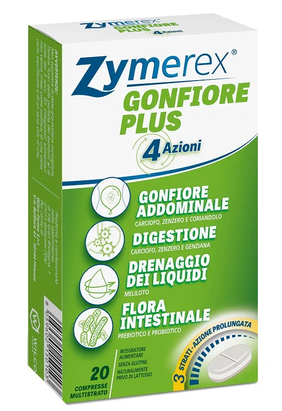 

Zymerex Bloating Plus 20 таблеток для улучшения состояния кишечника