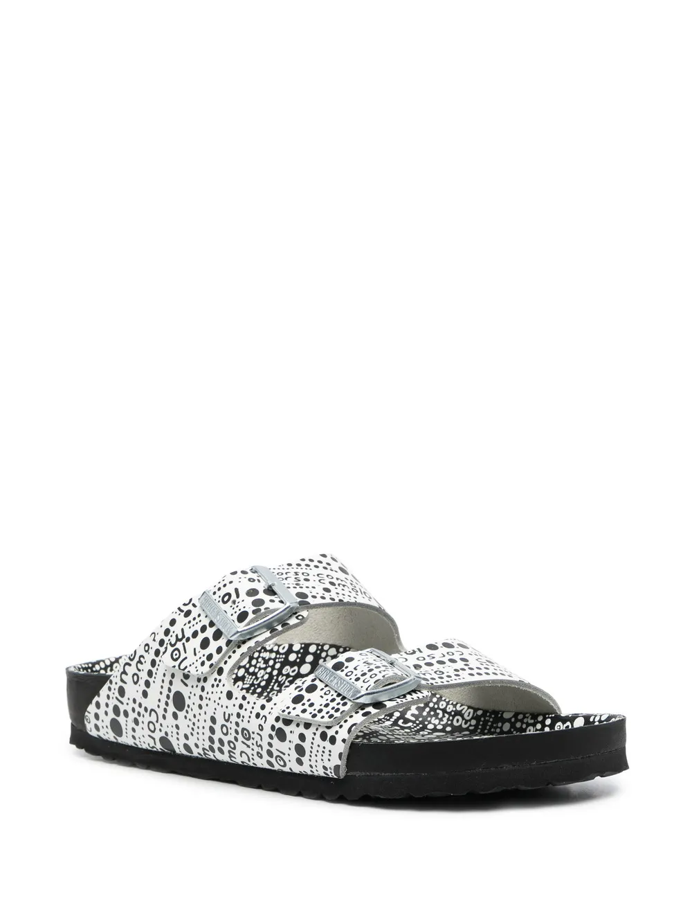 Сандалии с абстрактным принтом BIRKENSTOCK, черный — фото 2