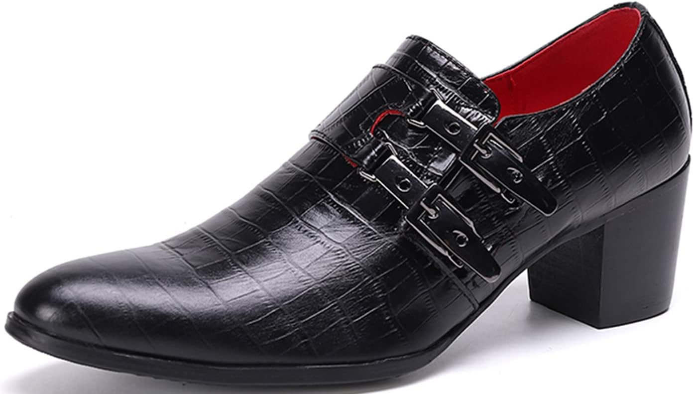 Мужские лоферы Santimon Loafers, повседневные туфли на плоской подошве с двумя пряжками, черный — фото 2