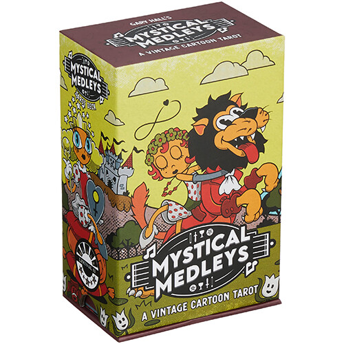 

Книга Mystical Medleys: A Vintage Cartoon Tarot