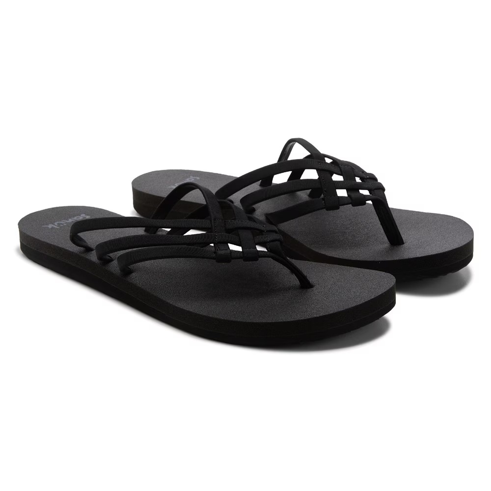 Женские сандалии Yoga Sandy II Flip Flop от Sanuk, black