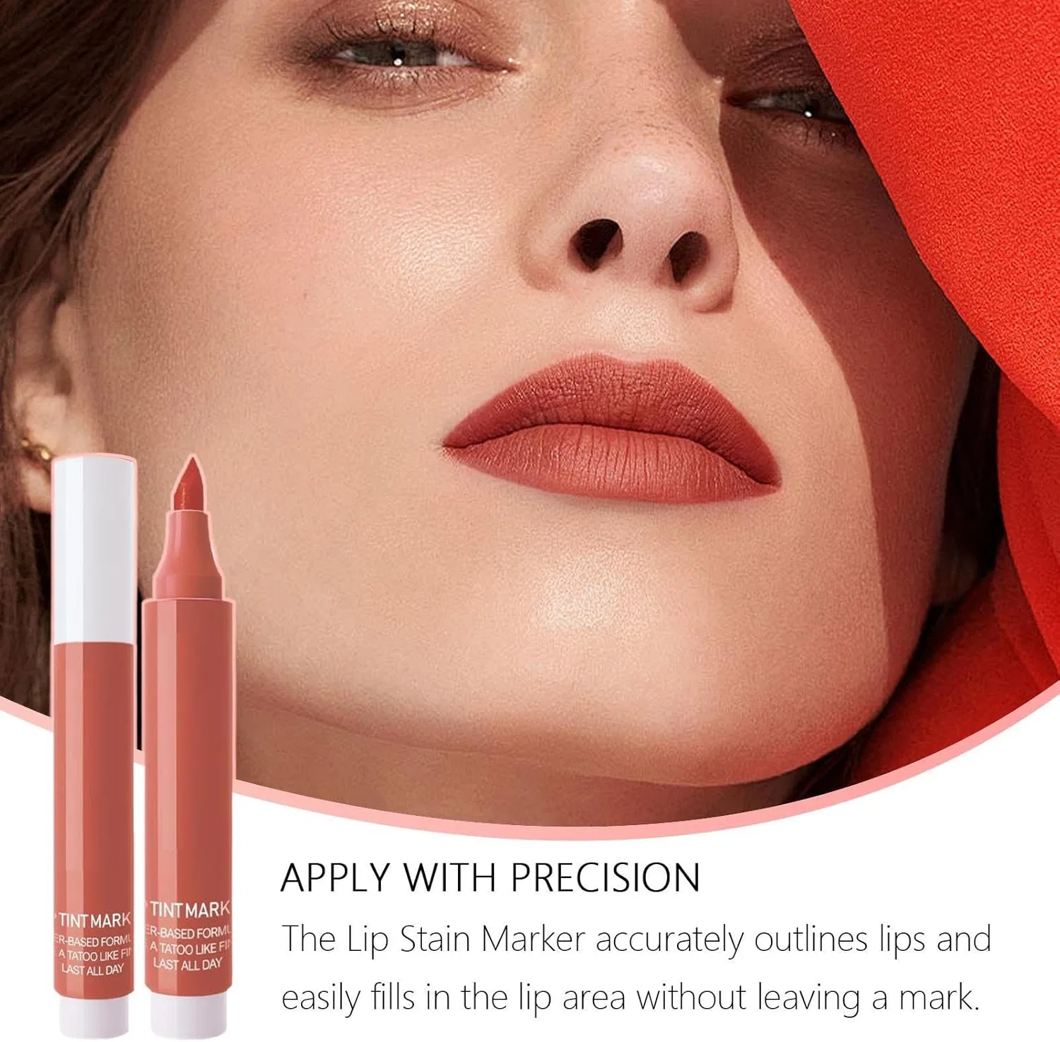 Липкий маркер для губ Liquid Lip Liner, Generic, 03# — фото 3