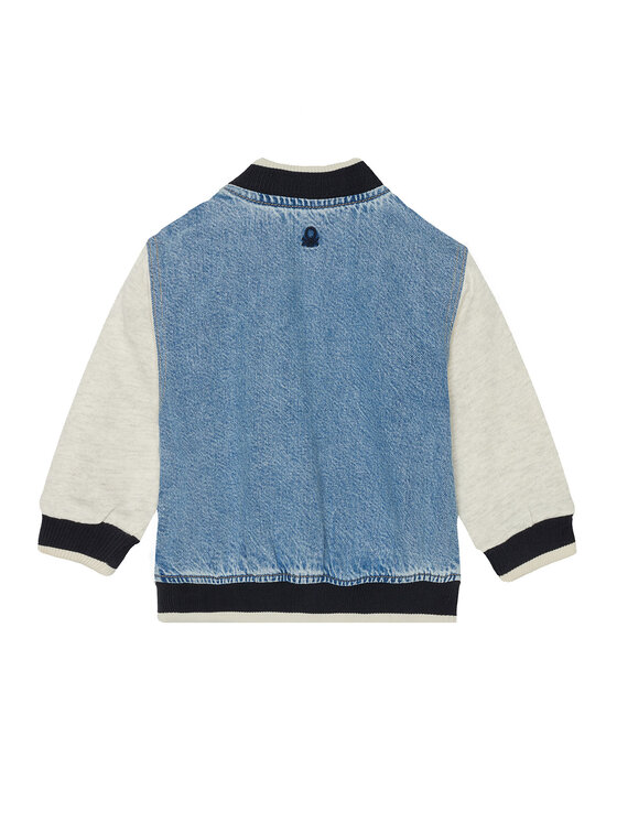 Куртка-Бомбер стандартный крой 2R76GN03R United Colors Of Benetton, синий — фото 2