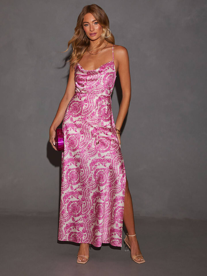 

Длинное платье LA Angels, цвет pink/creme