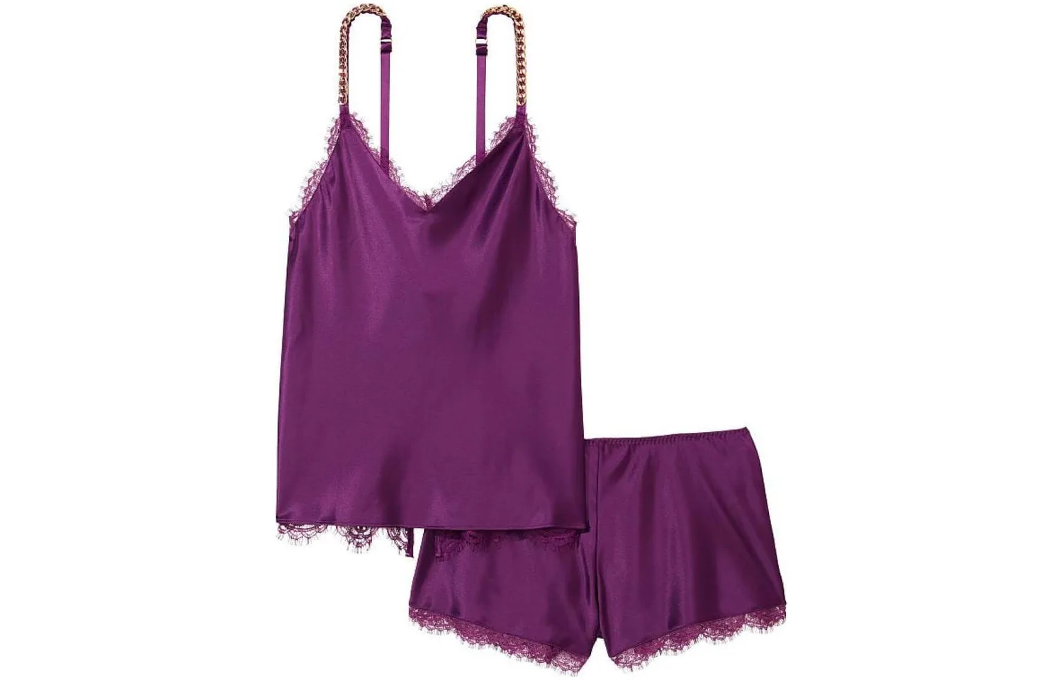 Victoria's Secret Пижамный комплект женский Grape Soda Purple