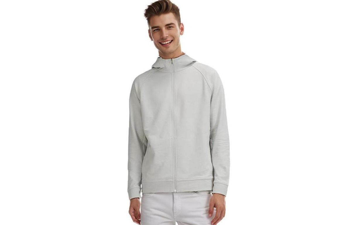 

Lululemon Городская толстовка мужская, Mixed Light Gray/Sea Salt Gray/HULS