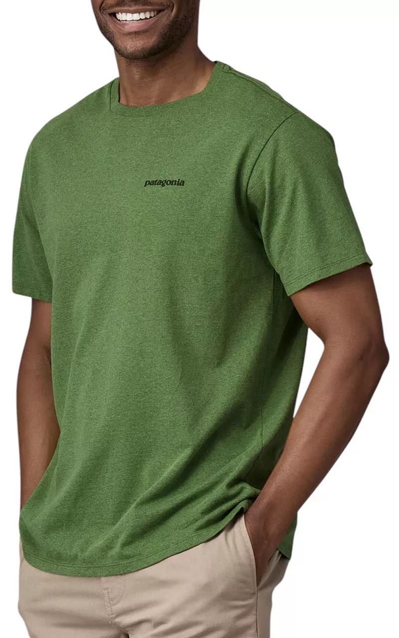 

Футболка Patagonia Fitz Roy Icon Responsibili для взрослых, цвет Terrain Green