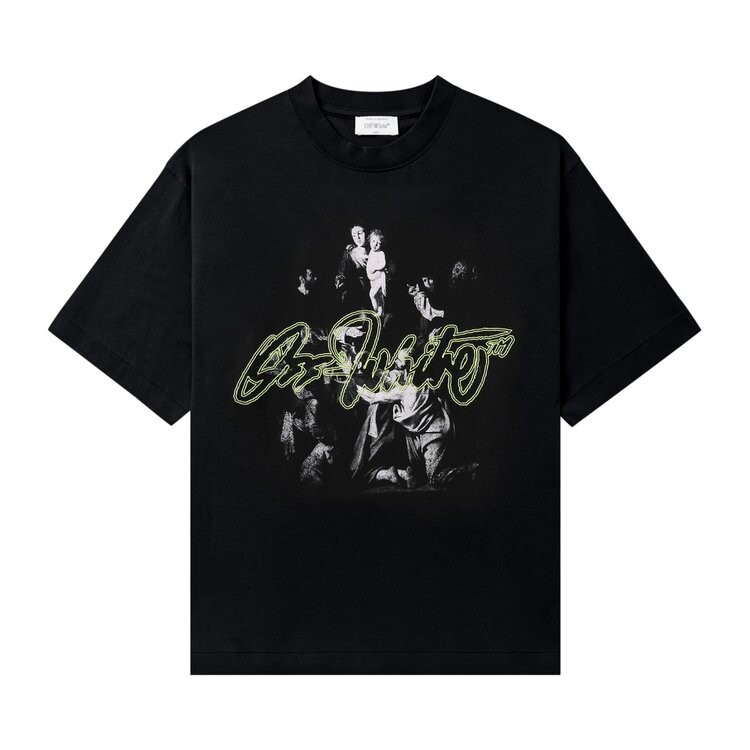 

Футболка Off-White Script Mary Skate Tee, черный