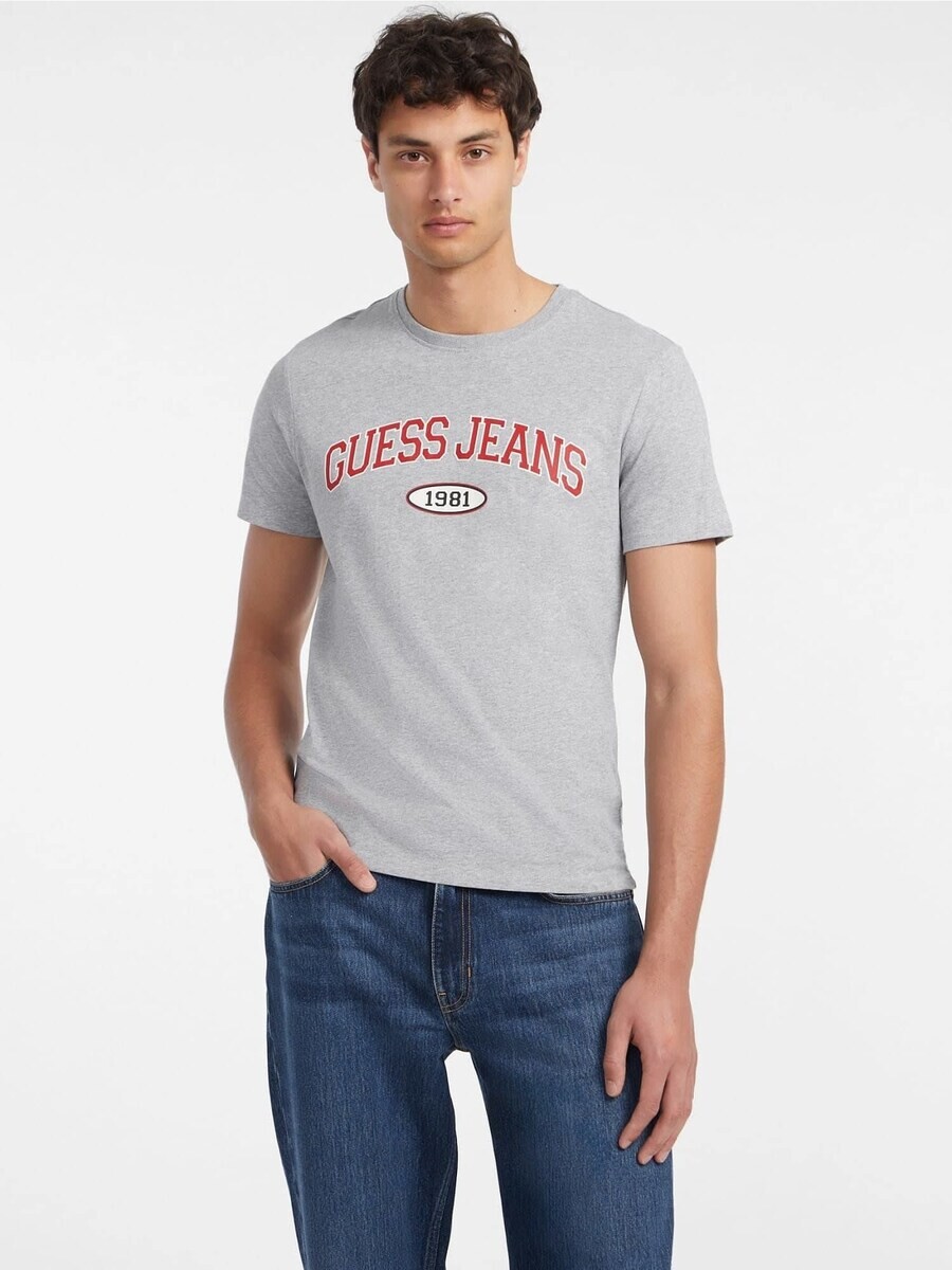 

Классическая футболка GUESS JEANS Shirt, серый