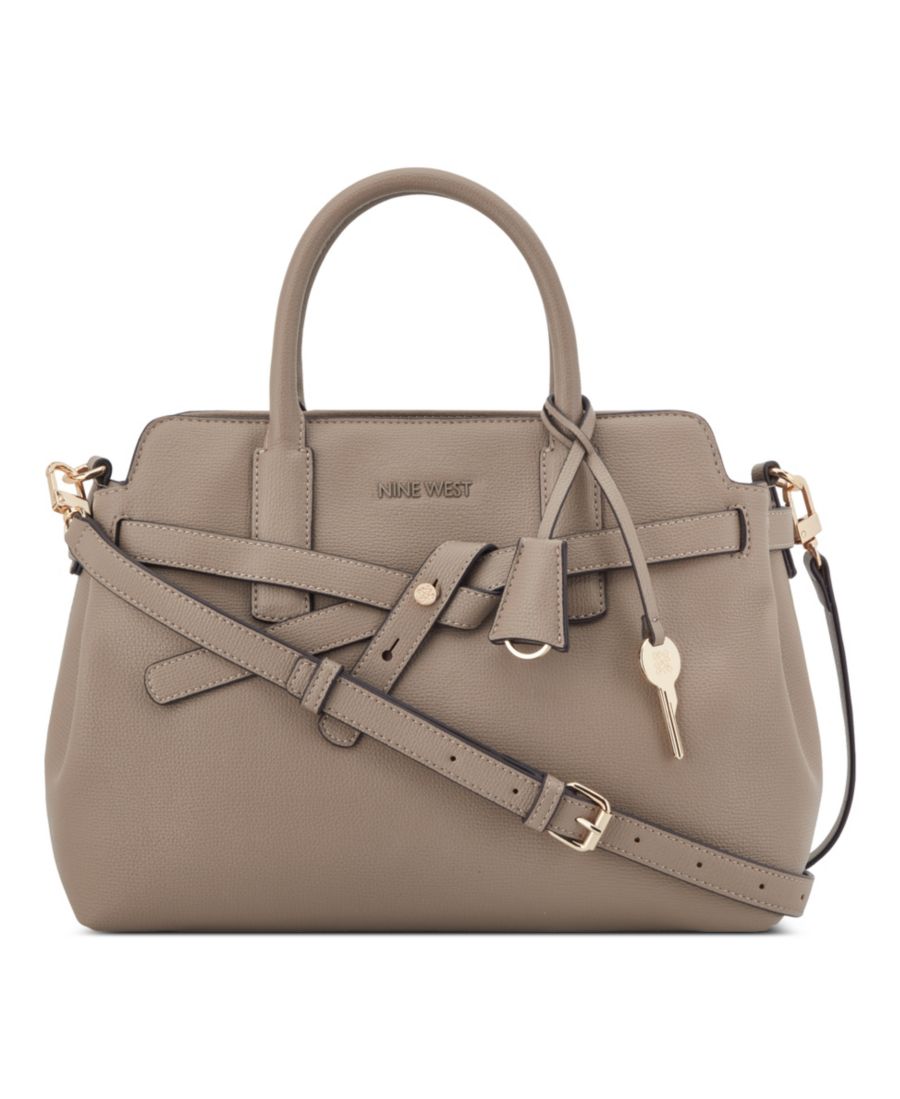 

Сумка-мессенджер Lille с тремя отделениями Nine West, Dark Mushroom