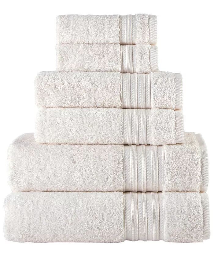 

Набор хлопковых полотенец из 6 предметов Turkish Spa Collection Laural Home, слоновая кость