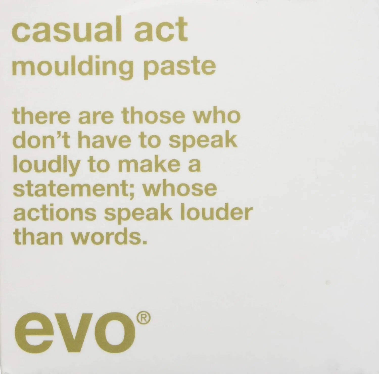 Паста для укладки волос «Casual Act Moulding Paste» от evo Evo — фото 2