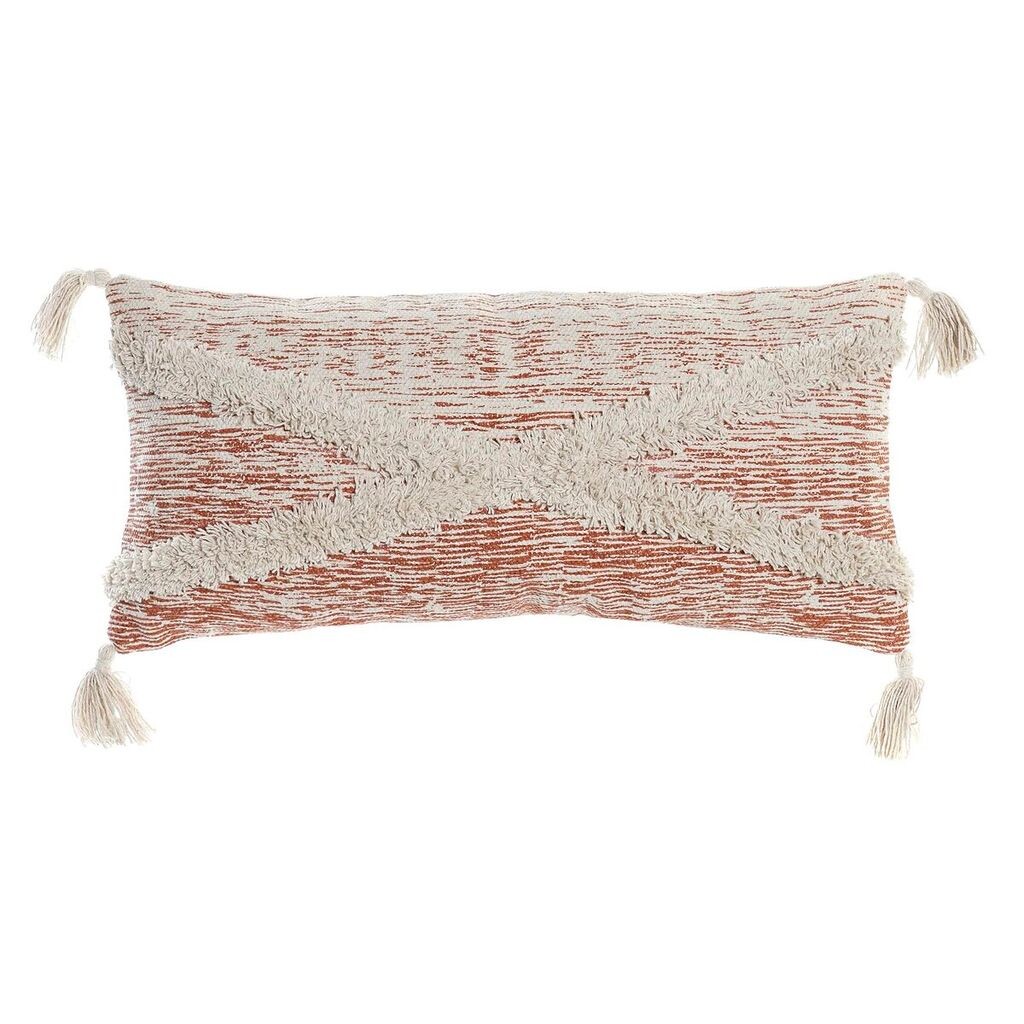 

Подушка DKD Home Decor 60 x 10 x 30 см бежевый оранжевый край