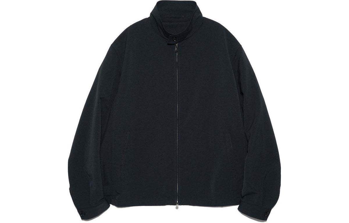 

Мужская куртка с воротником-стойкой, средней жесткости, другие Nanamica, черный