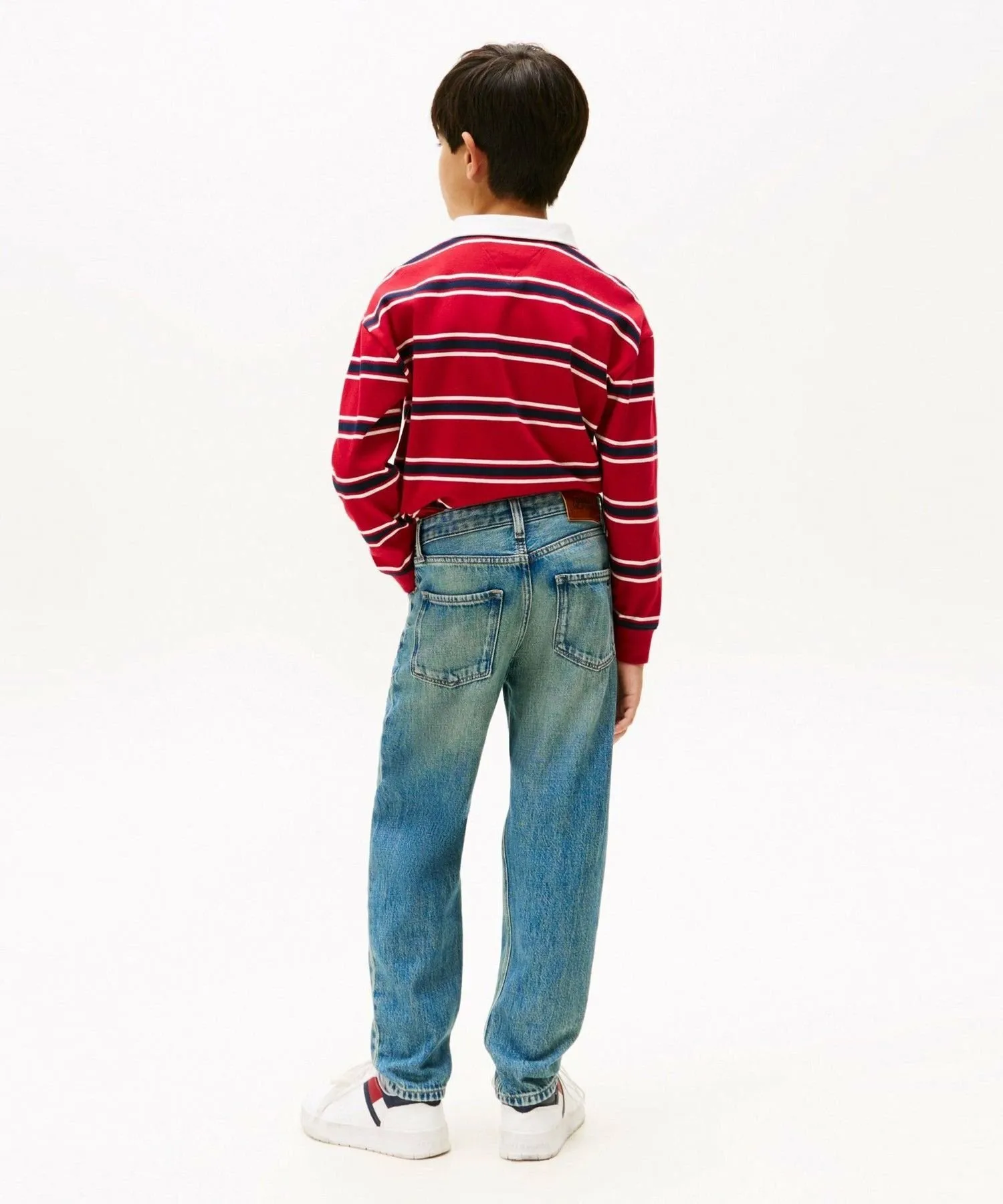 Архивный флаг для мальчиков, винтажные джинсы TOMMY HILFIGER, Indigo 1AP — фото 4