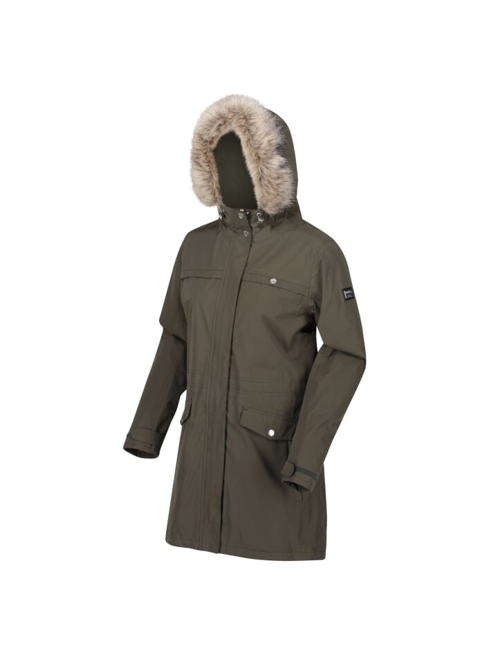 

Куртка софтшелл Regatta Parka Serleena II, цвет Dark Khaki