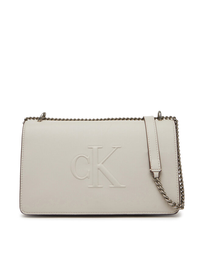 

Сумка Sculpted Ew Flap25 Shoulder Bag Lv04K3035G Calvin Klein Jeans, белый