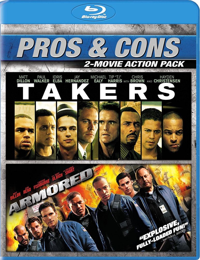 

Диск Blu-ray Armored / Takers